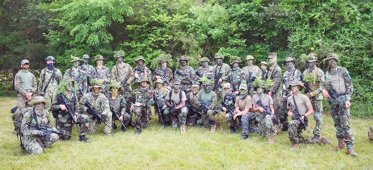 The Kilmer farm west of Vienna, with the help of some adjoining properties, hosted the Summer Field Ops Training 2021 forth U.S. Naval Sea Cadets. The 32 participants came from 16 states.